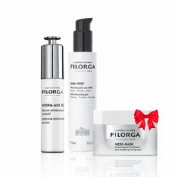 Filorga Hydra AOX + SKIN-PREP Gel Nettoyant aux AHA 150ML + Meso mask 30ml
