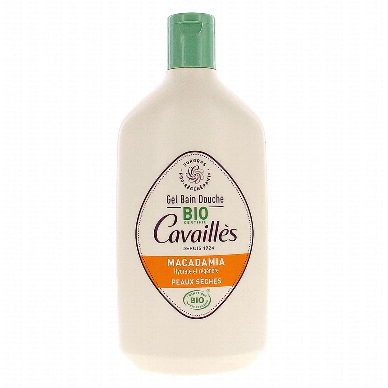 Rogé Cavaillès cavailles gel bain douche bio macadamia peaux sèches