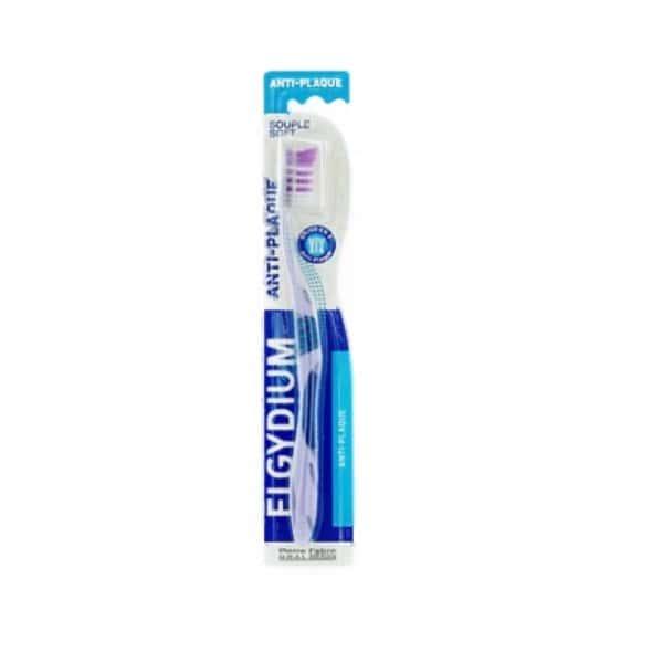 ELGYDIUM brosse a dent anti-plaque souple
