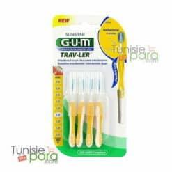 GUM Brossettes Traveler Extrafine conique, bte de 4