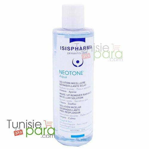 Neotone aqua solution micellaire démaquillante eclat peaux sensibles isispharma