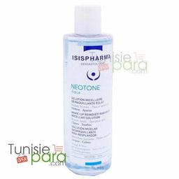 Neotone aqua solution micellaire démaquillante eclat peaux sensibles isispharma