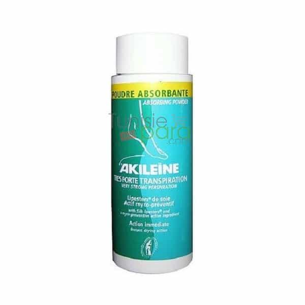 AKILEINE poudre anti transpirante pour les pieds 75g