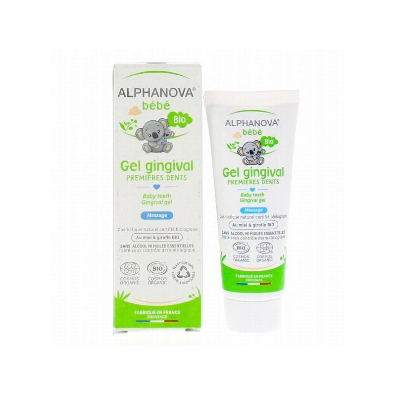 Alphanova bebe bio gel gingival premières dents