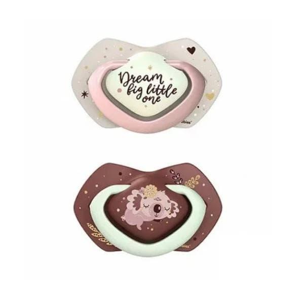 canpol 2 sucette symetriques luminescentes 6-18m sleepy koala