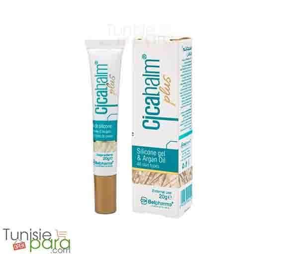 CICABALM Plus Gel de silicone réparateur préventif de la cicatrice 20GR