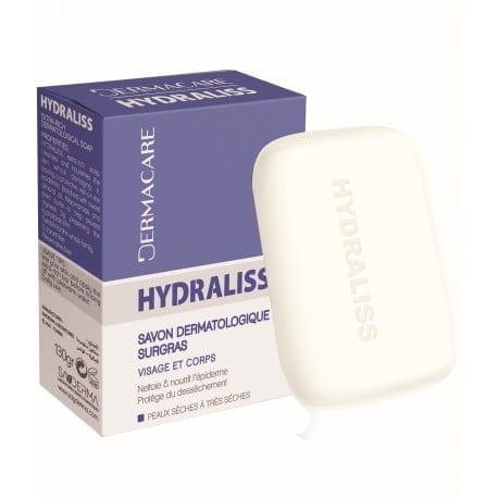 Dermacare hydraliss savon dermatologique surgras 130 gr