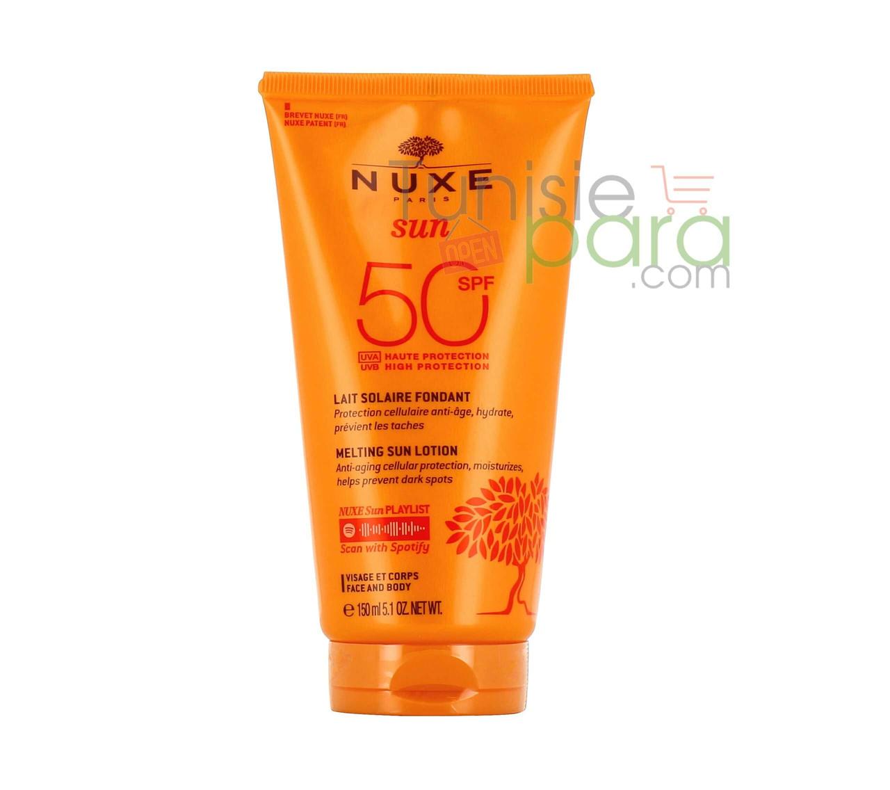 Nuxe lait solaire fondant