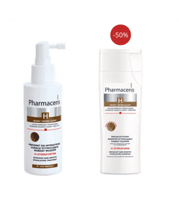 Pharmaceris Coffret Anti chute shampooing H-stimupurin + spray stimuforten