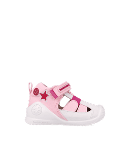 BIOMECANICS Sandale étoile blanche Pointure 21 Réf: 252182-B050