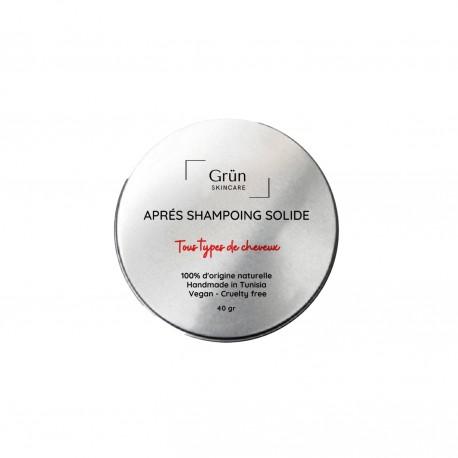 Après-Shampoing Solide Nourissant & Démêlant, 40G Grün