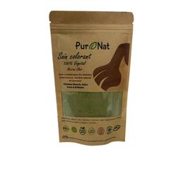 Coloration Capillaire Végétale Marron clair, 100G PurNat