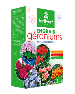 Fertivert Geranium et Plantes Fleurie 2KG
