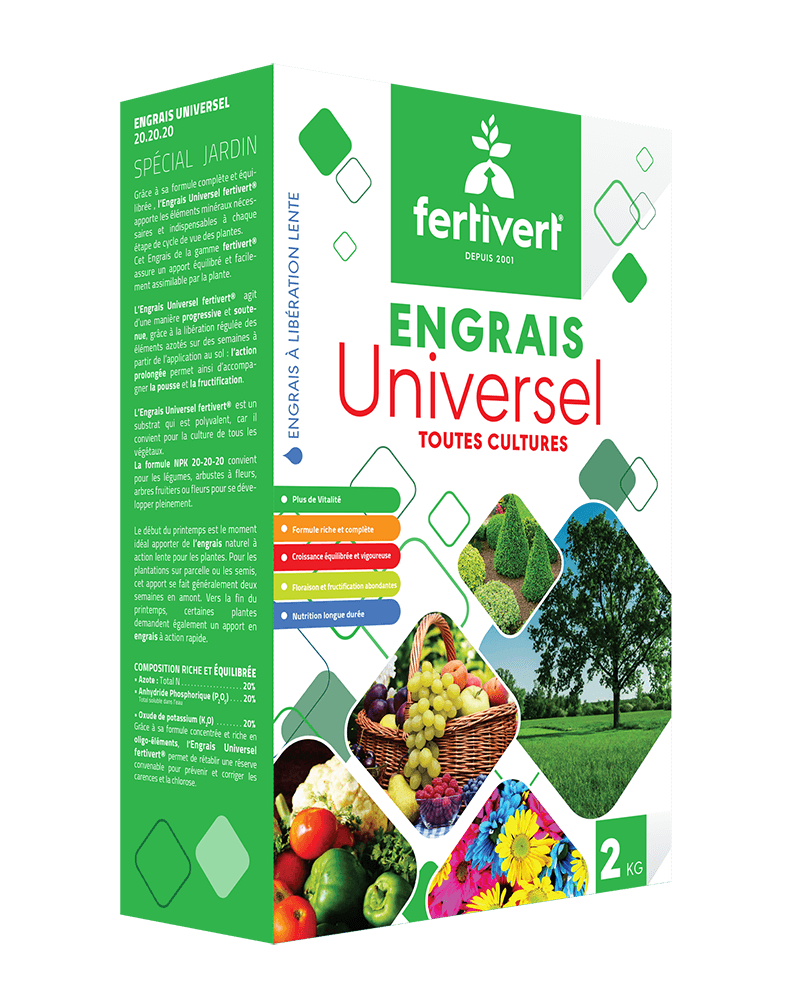 Fertivert Universel TOUTES CULTURES FERTIVERT 2kg