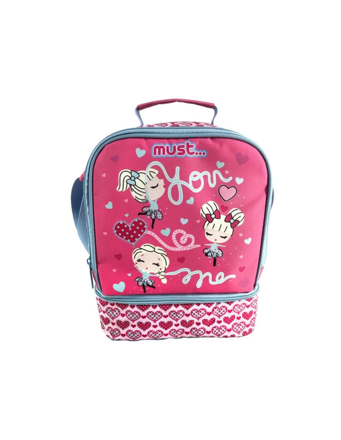 Goûter Isothermique MUST Yummy You Love Me 2 Pochettes Réf.585791