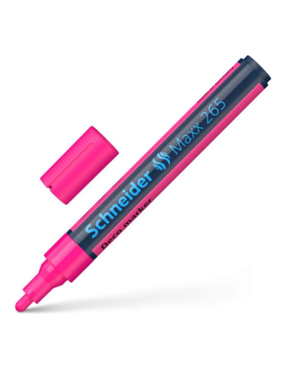 Craie Marqueur Maxx 265 2-3mm, Fuchsia Schneider