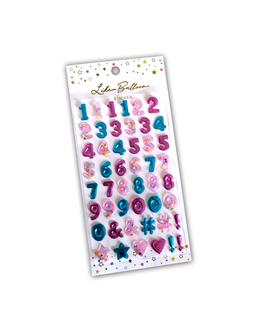 Lettres & Chiffres, Effet Ballon Brillant