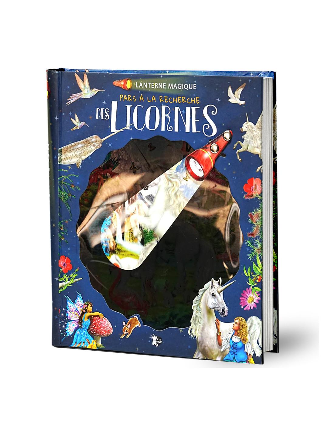 Livre Lanterne Magique Pars à La Recherche, Des Licornes P'tit Loup