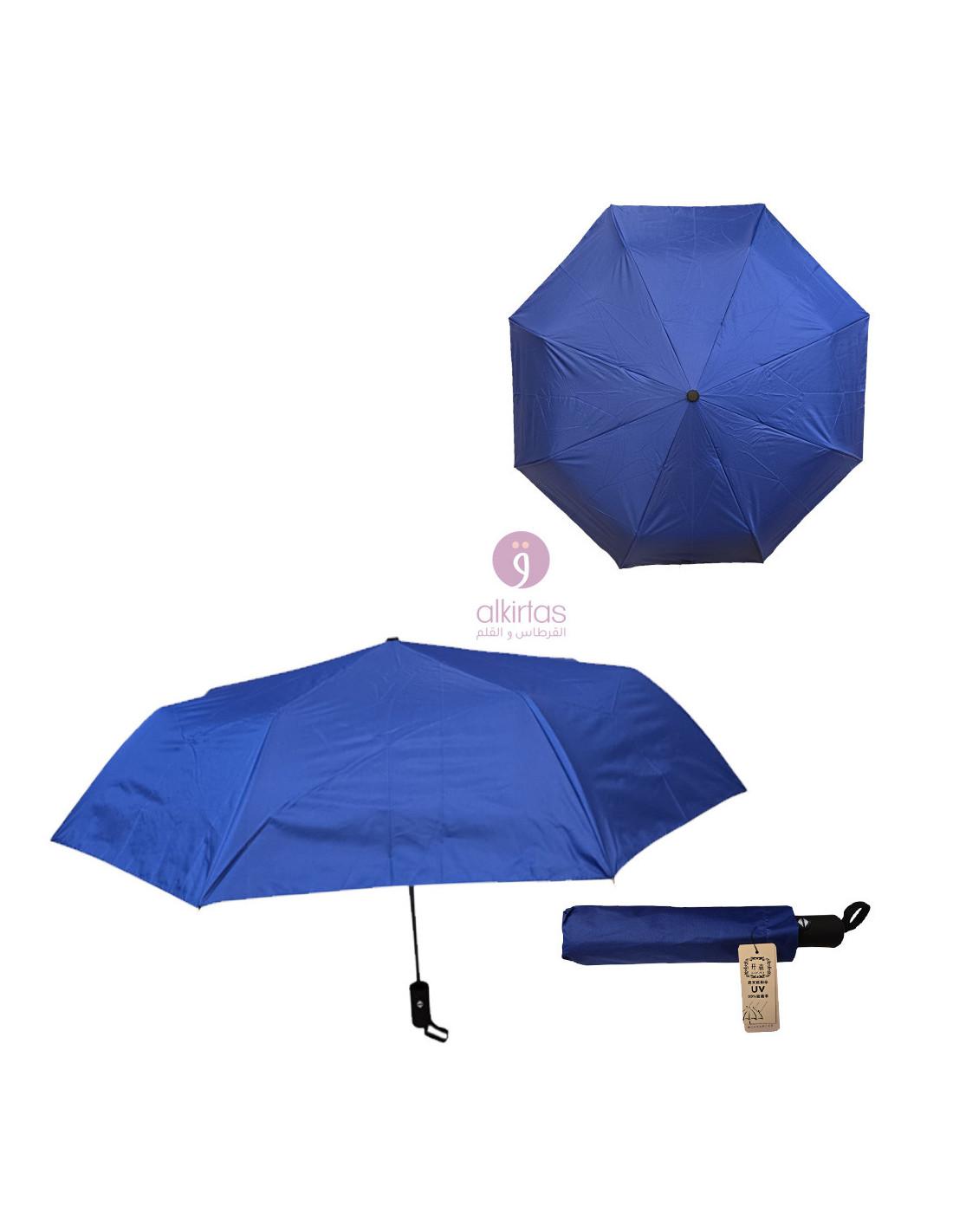Parapluie Pliable de Poche Protection UV, Uni Classique AMZ
