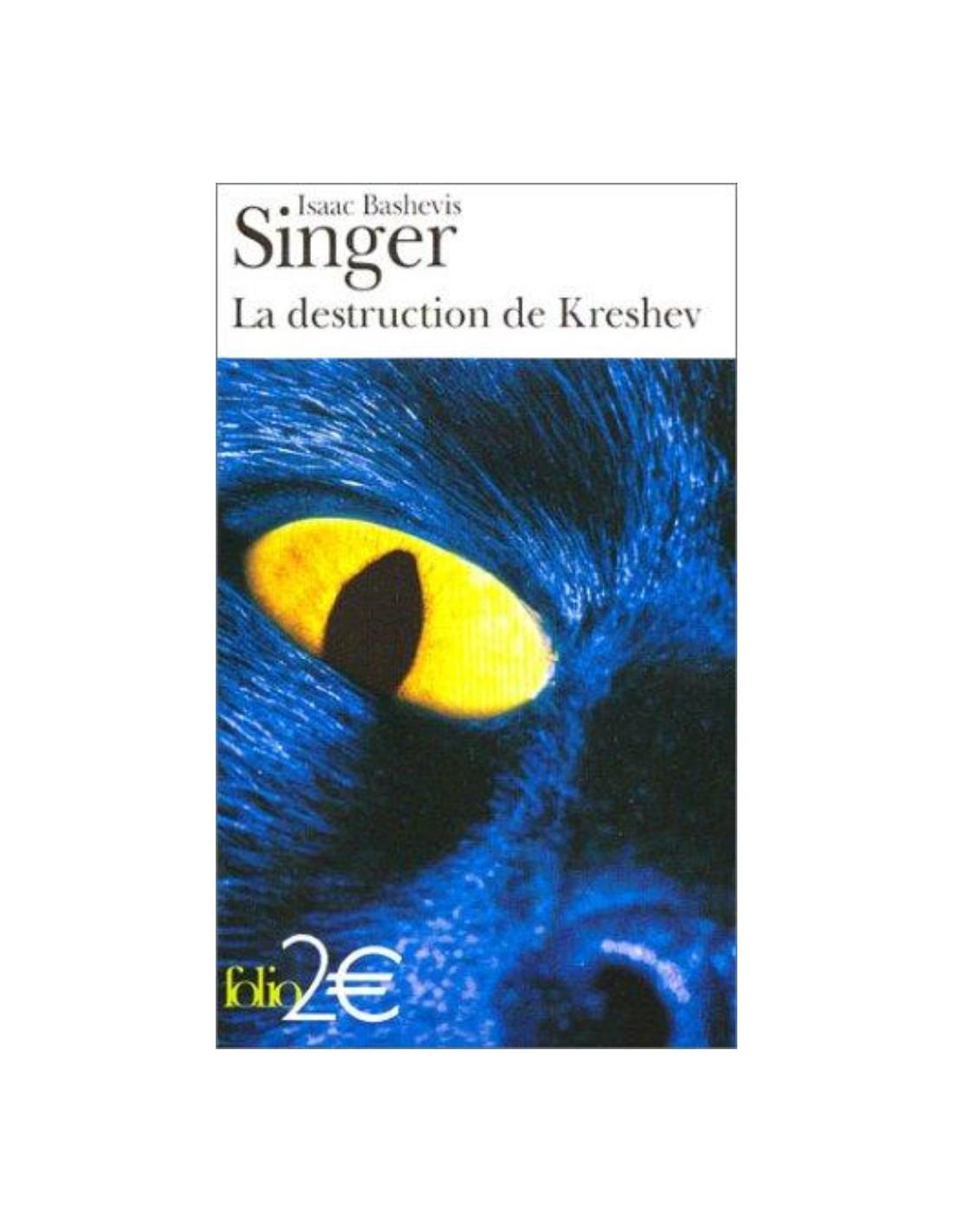destruction de Kreshev Isaac Bashevis Singer