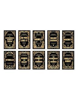 Greatest Works of William Shakespeare Boxed Set of 10