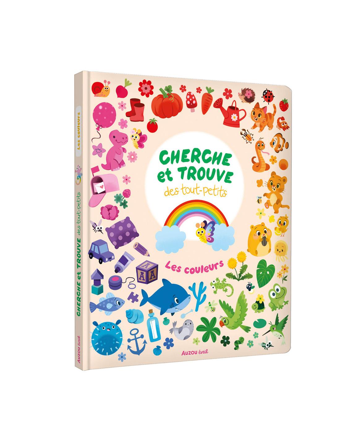 Livre Cherche Trouve des tout-petits Les Couleurs Auzou