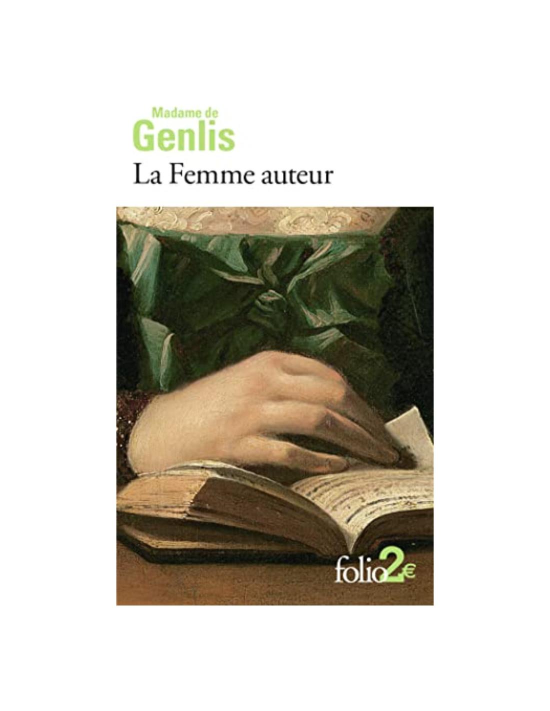 auteur Stéphanie Félicité comtesse de Genlis