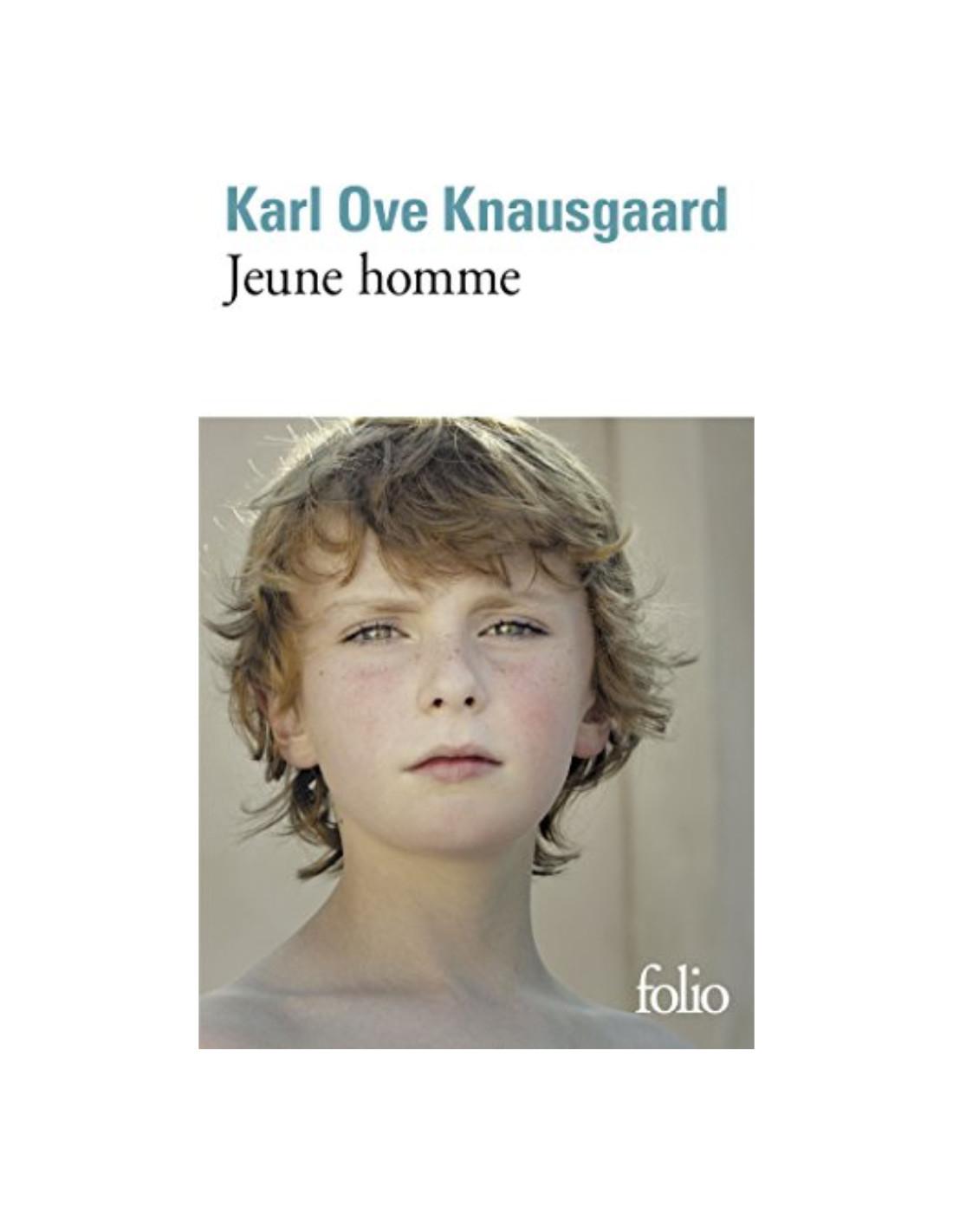 Jeune homme Karl Ove Knausgaard