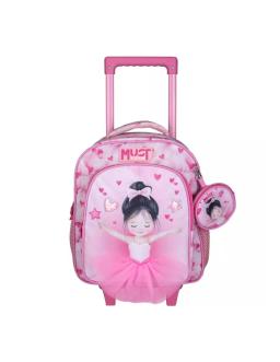 Roulettes Trolley Maternelle Must Team, Ballerine Réf.587260