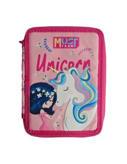 Plate Trousse Must Team 2 Compartiments, Unicorn Réf.587250