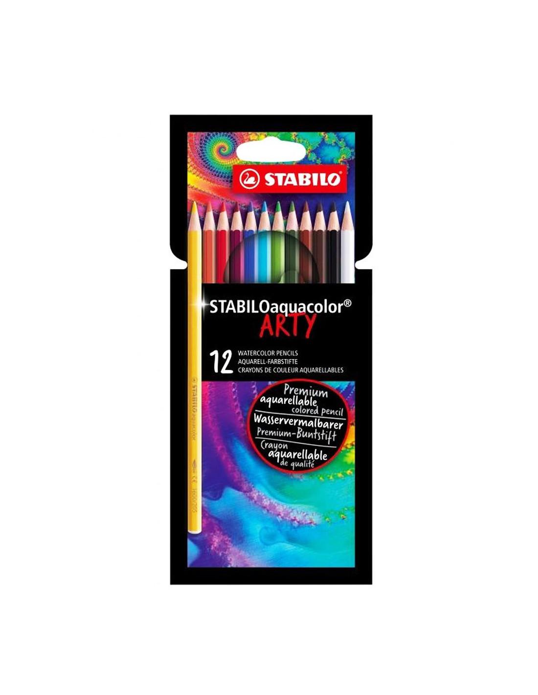 Aquarellables Boîte STABILO Aquacolor ARTY