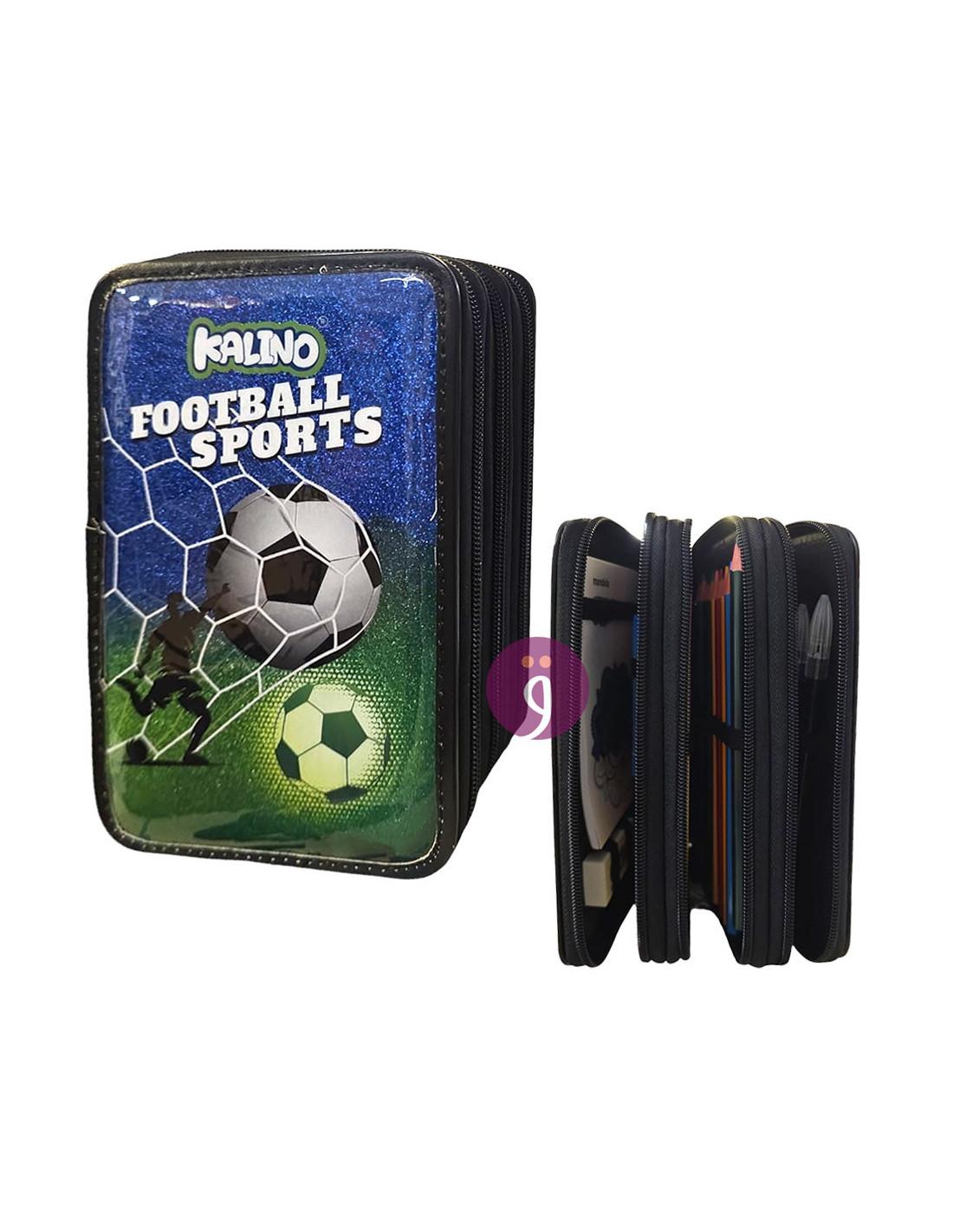 Garnie Trousse 3 Compartiments FootBall, Kalino Réf.10284