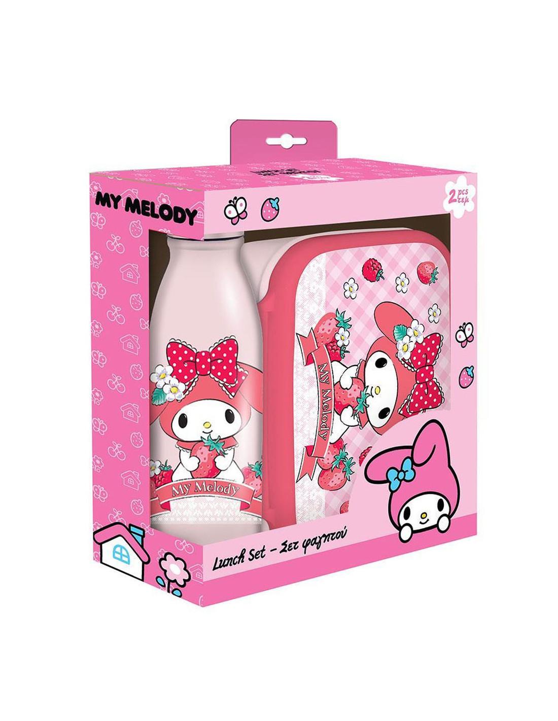 Goûter Boite Alimentaire + Bouteille à Eau Must Team Disney, My Melody