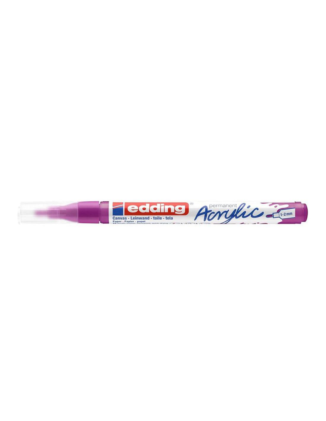 Acrylique Marqueur Fine, Framboise Edding