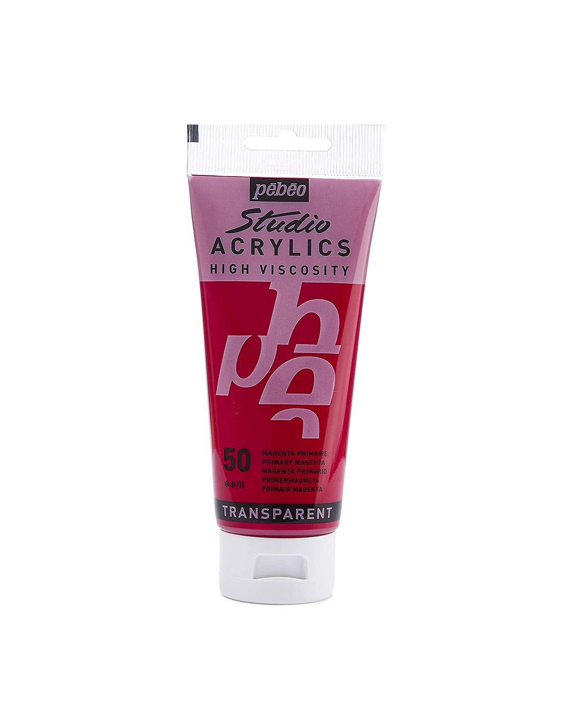 Acrylique Peinture Fine Studio , Magenta Primaire 50 Pébéo