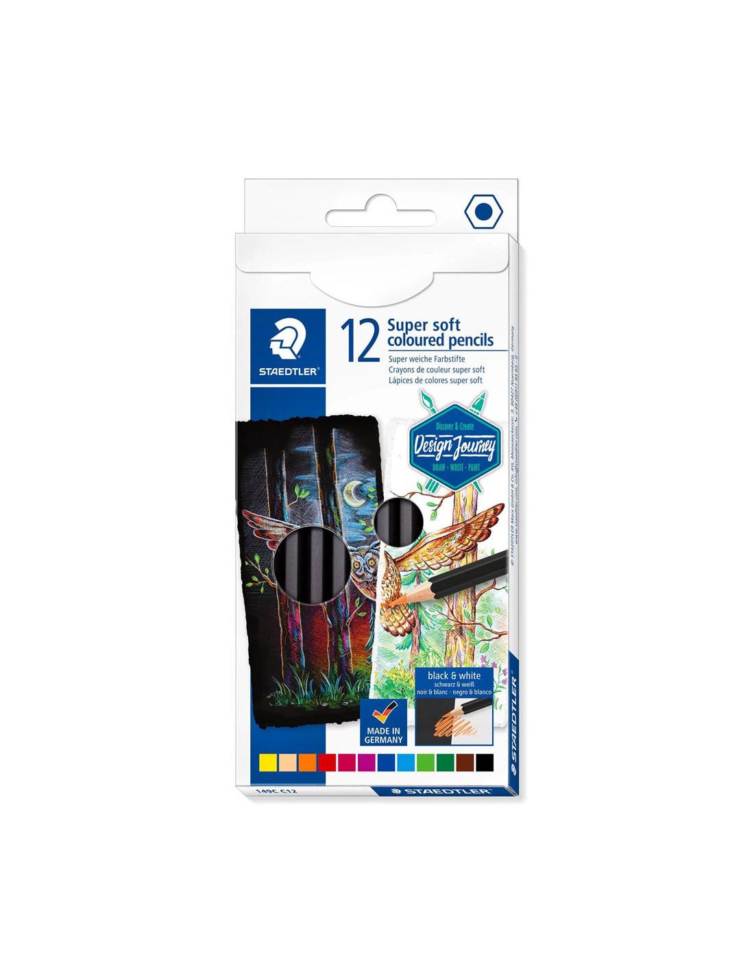 Staedtler Crayon de couleur super doux 12 18