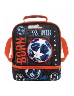 Goûter Isothermique MUST Football Born To Win 2 Pochettes Réf.585114