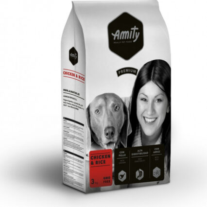 AMITY Premium Adulte Poulet Lamp Riz pour Chien Adulte 3KG