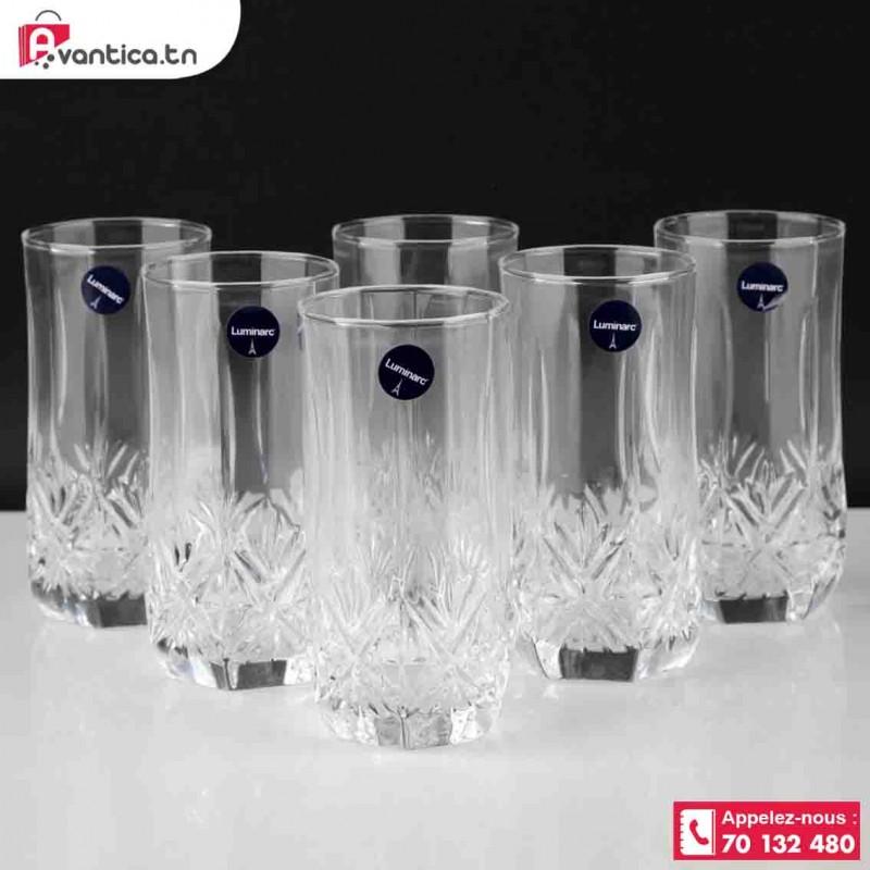 Luminarc 6 verres brighton 31cl