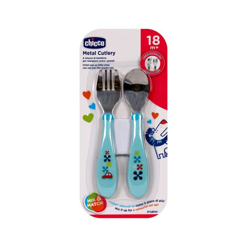 Chicco COUVERTS EN METAL 18M+