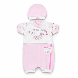 Grenouillère Bebe +Bonnet