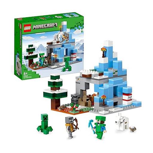 Minecraft Les Pics Gelés 21243 LEGO