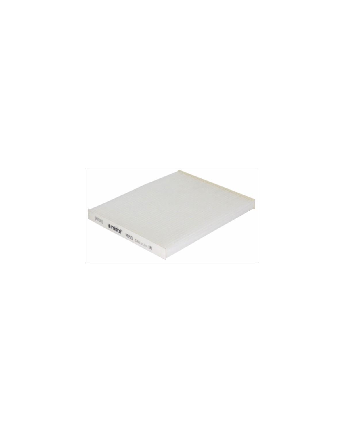 Habitacle Filtre HB293 MISFAT