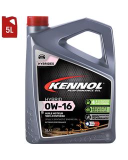 Moteur KENNOL HYBRID 0W16 Bidon 5L