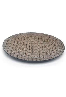 Plat Rond Bronze Design