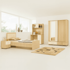 chambre Enfant complète en MDF stratifié Style Moderne Amazon