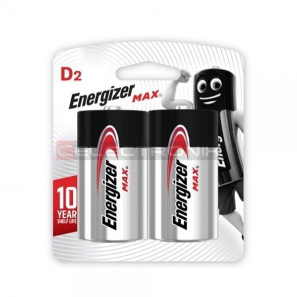 ALKALINE Pile ENERGIZER MAX D R20 E95BP-2