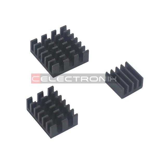 Dissipateurs Thermiques Adhésifs Raspberry Pi 4 En Aluminium Pur