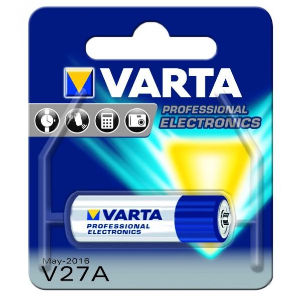 Bouton Pile V27A Varta Lithium