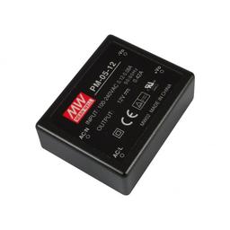Alimentation 12V 0.42A, Montage PCB, MEANWELL PM-05-12